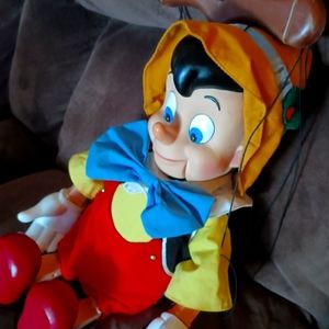 Vintage Disney Telco Christmas Pinocchio Puppet Marionette